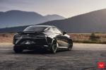 Lexus LC500 Obsidian on Vossen Wheels (HF-3) 2019 года